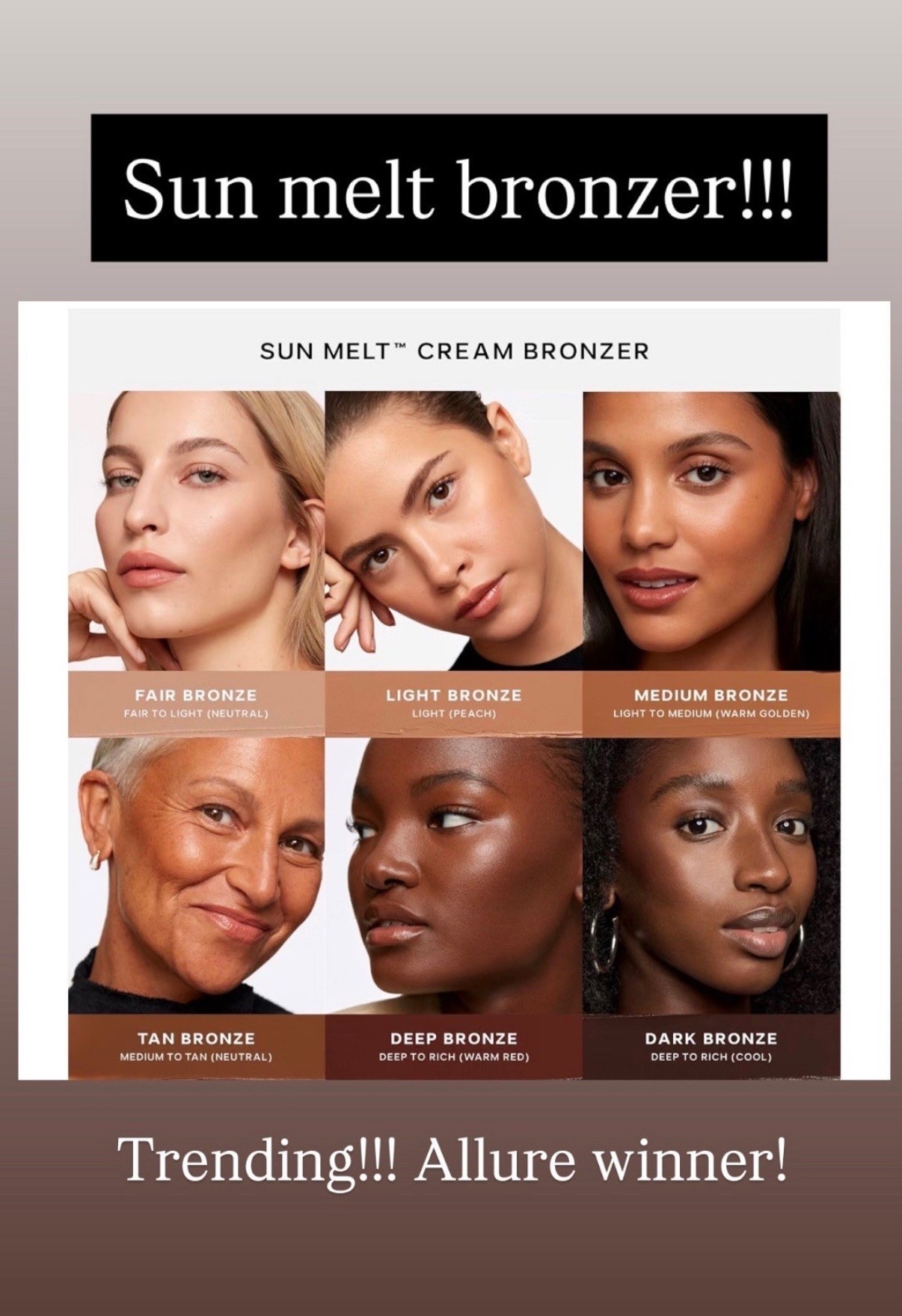 allure winner. the reviews are insane