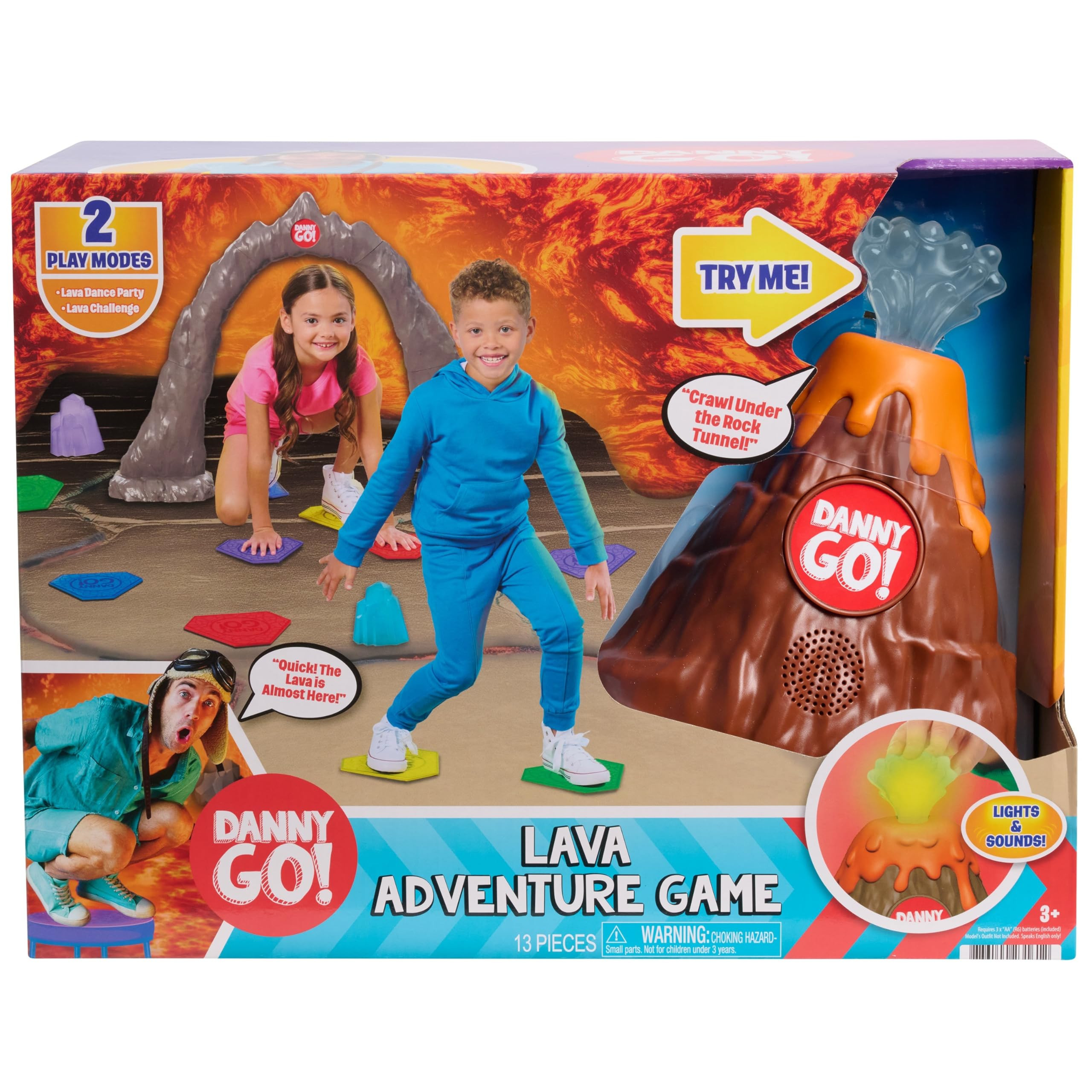 Danny Go! Lava Adventure Game - Officially Licensed Action Game for Preschool and Elementary Scho... | Amazon (US)