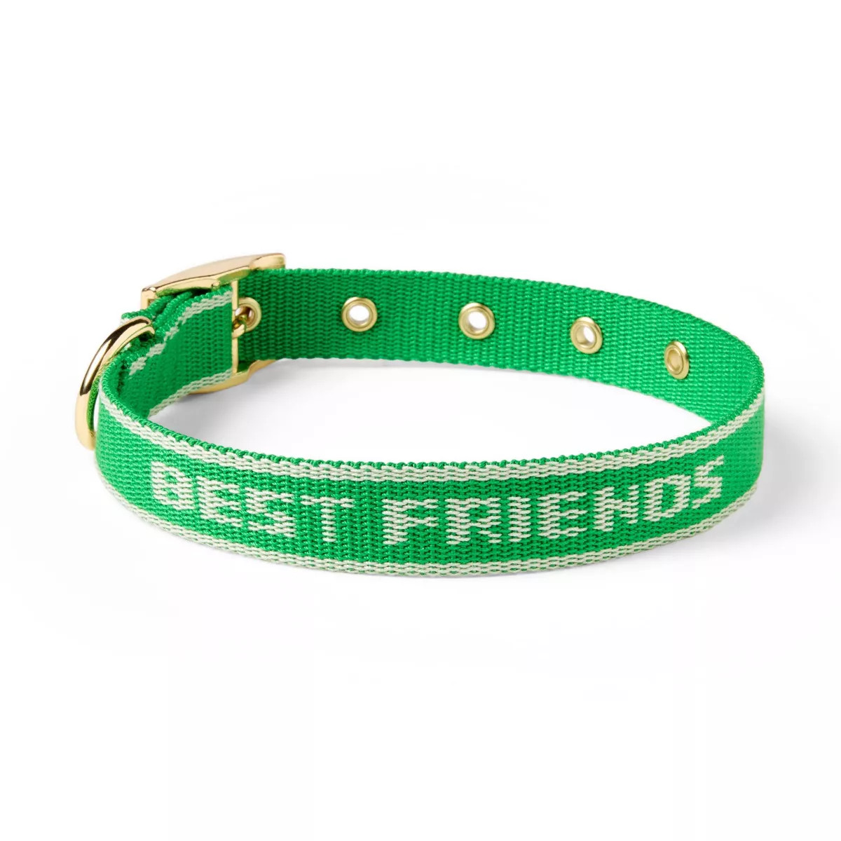 "Best Friends" Dog Collar - Green - The Cuddle Collab | Target