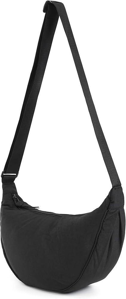Crossbody Bag Hobo Sling Crescent Bag Women Men Trendy Small Shoulder Bag Purse Dumpling Bag Casual  | Amazon (US)