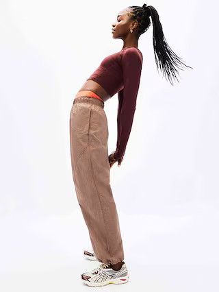 Lunar Sheen Utility Mid Rise Pant | Athleta