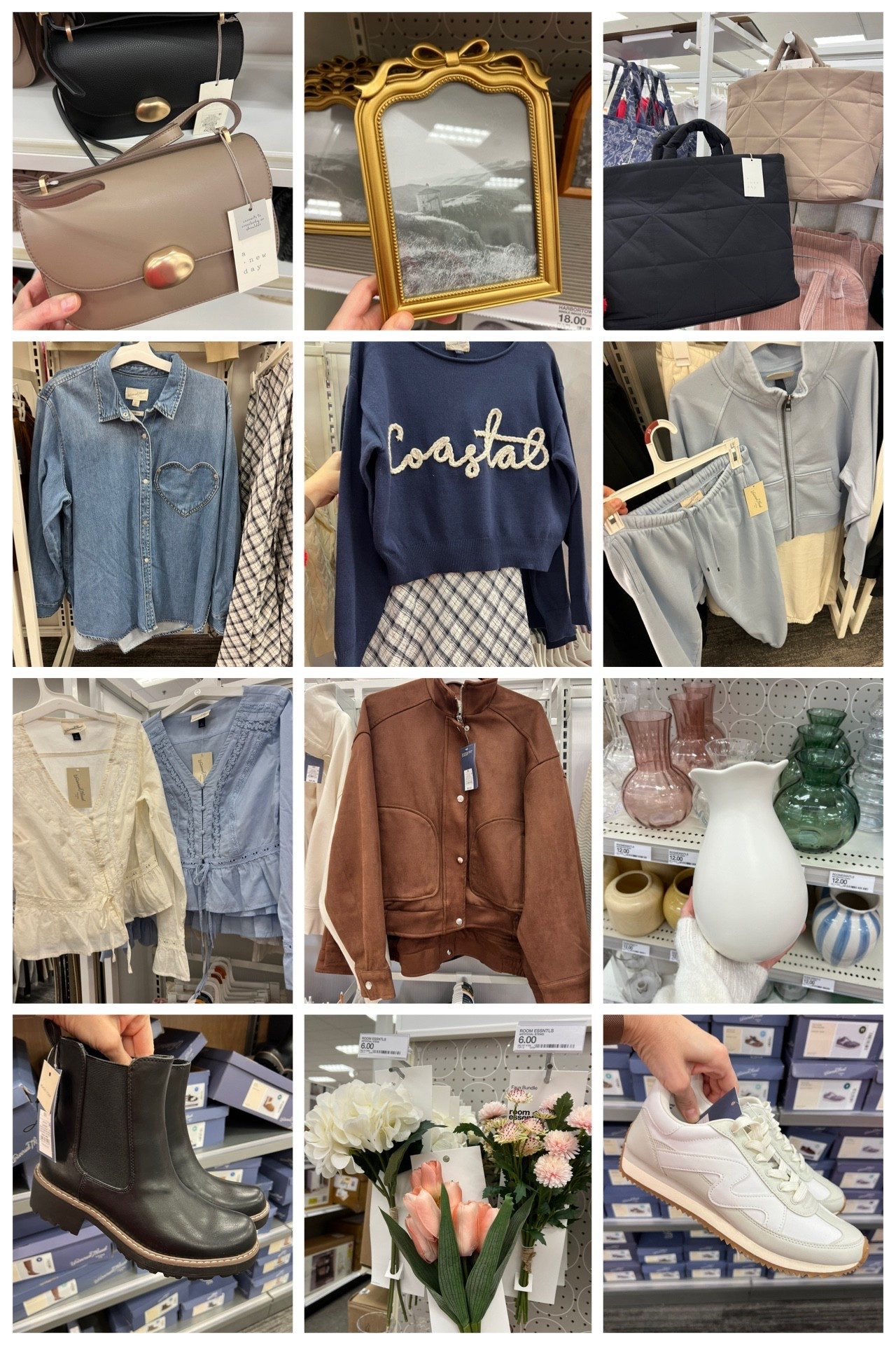 Target finds I’m loving! Heart pocket denim shirt, “Coastal” sweatshirt and skirt, jogger set and more. #target style 

#LTKFindsUnder50