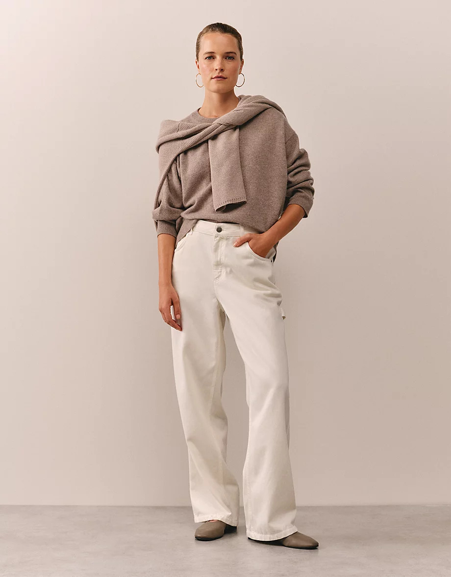 Relaxed Fit Straight Leg Jeans | The White Company UK & ROW