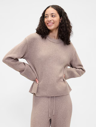 CashSoft Relaxed Crewneck Sweater | Gap Factory