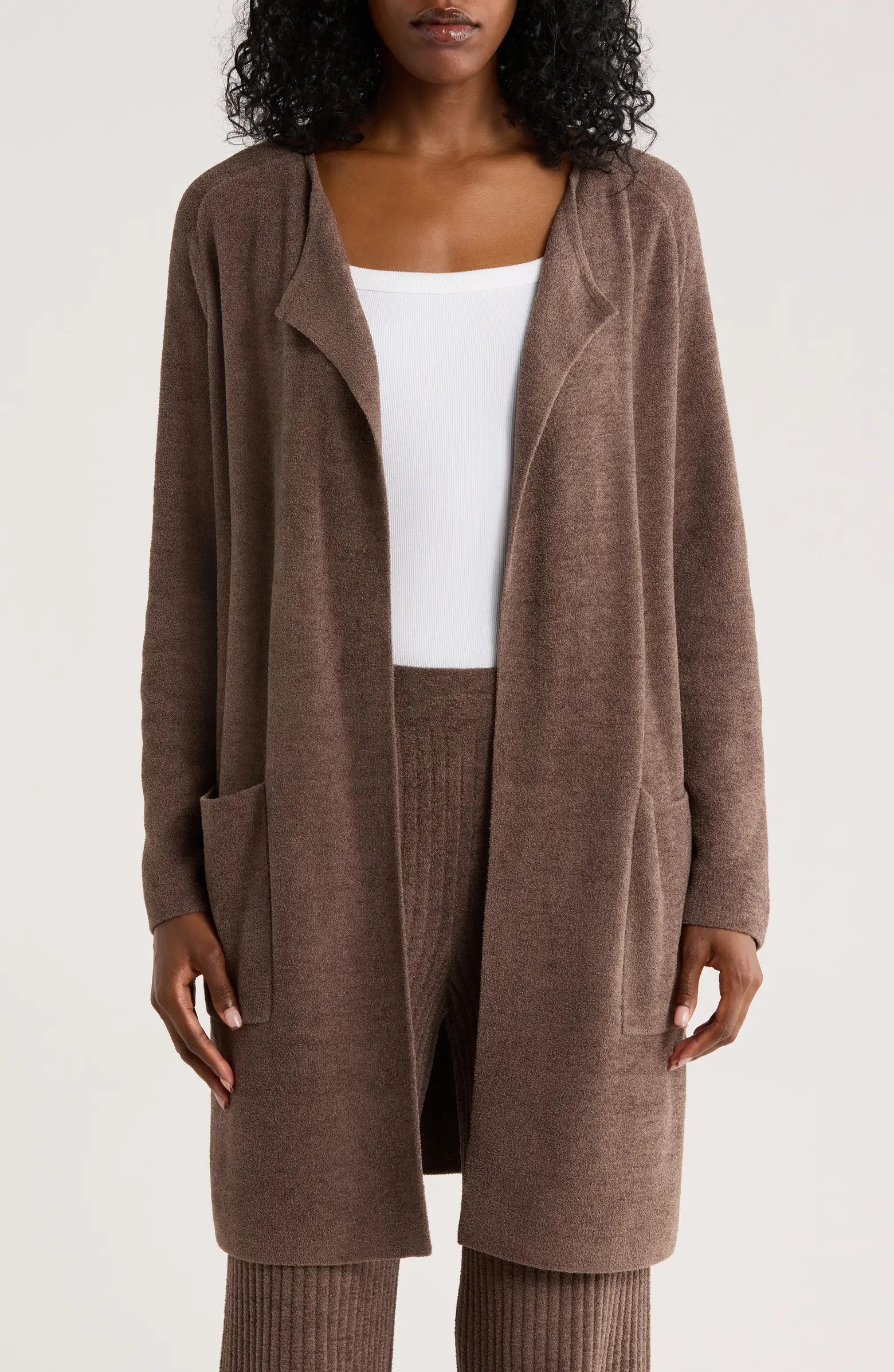 Barefoot Dreams® CozyChic Ultra Lite® Open Front Cardigan | Nordstromrack | Nordstrom Rack