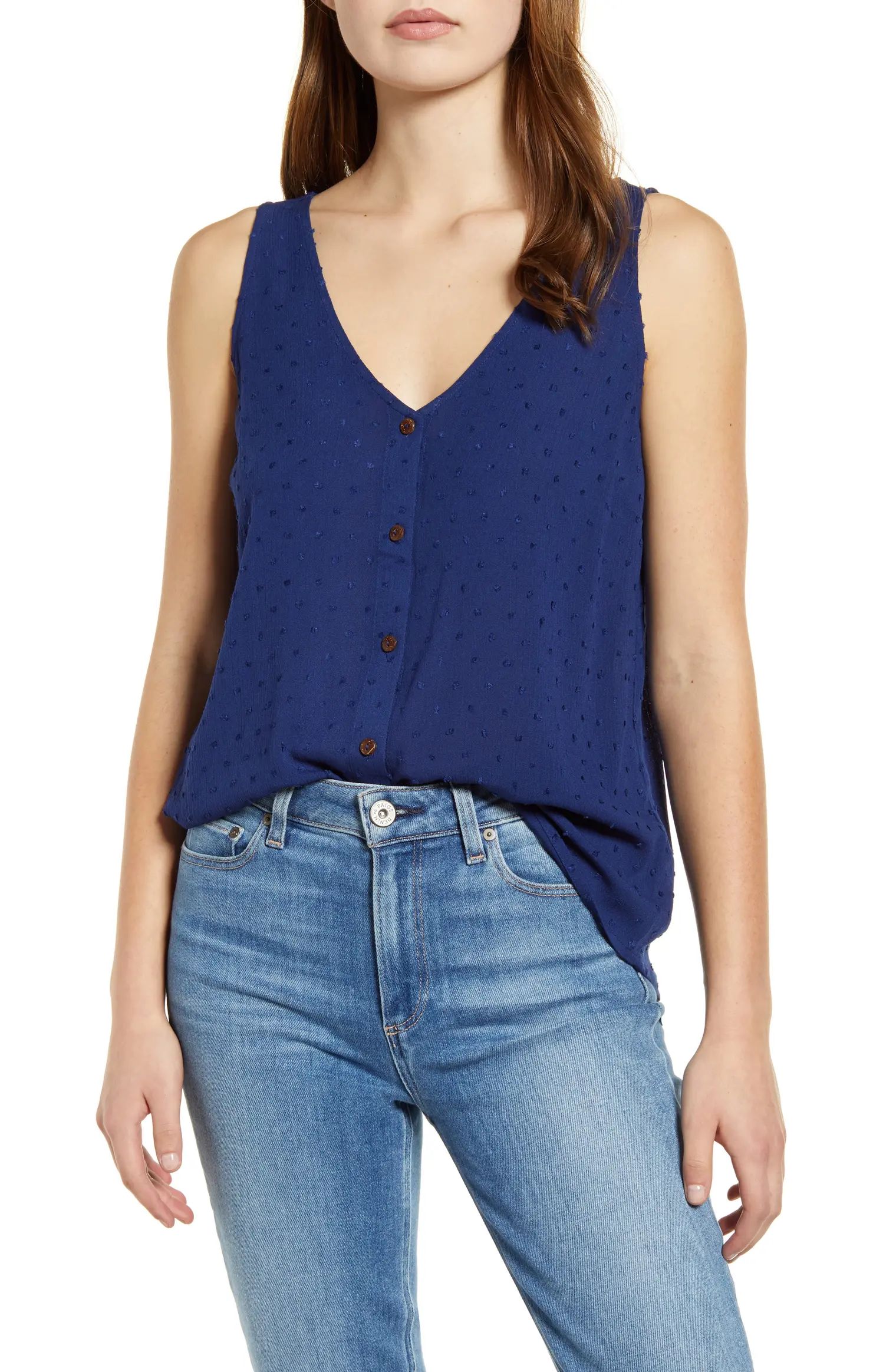 x The Motherchic Isle Button-Up Tank | Nordstrom
