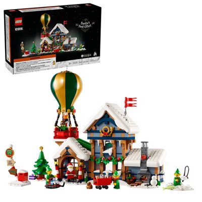 LEGO Icons Santa's Post Office Christmas Village Decoration 10339 | Target