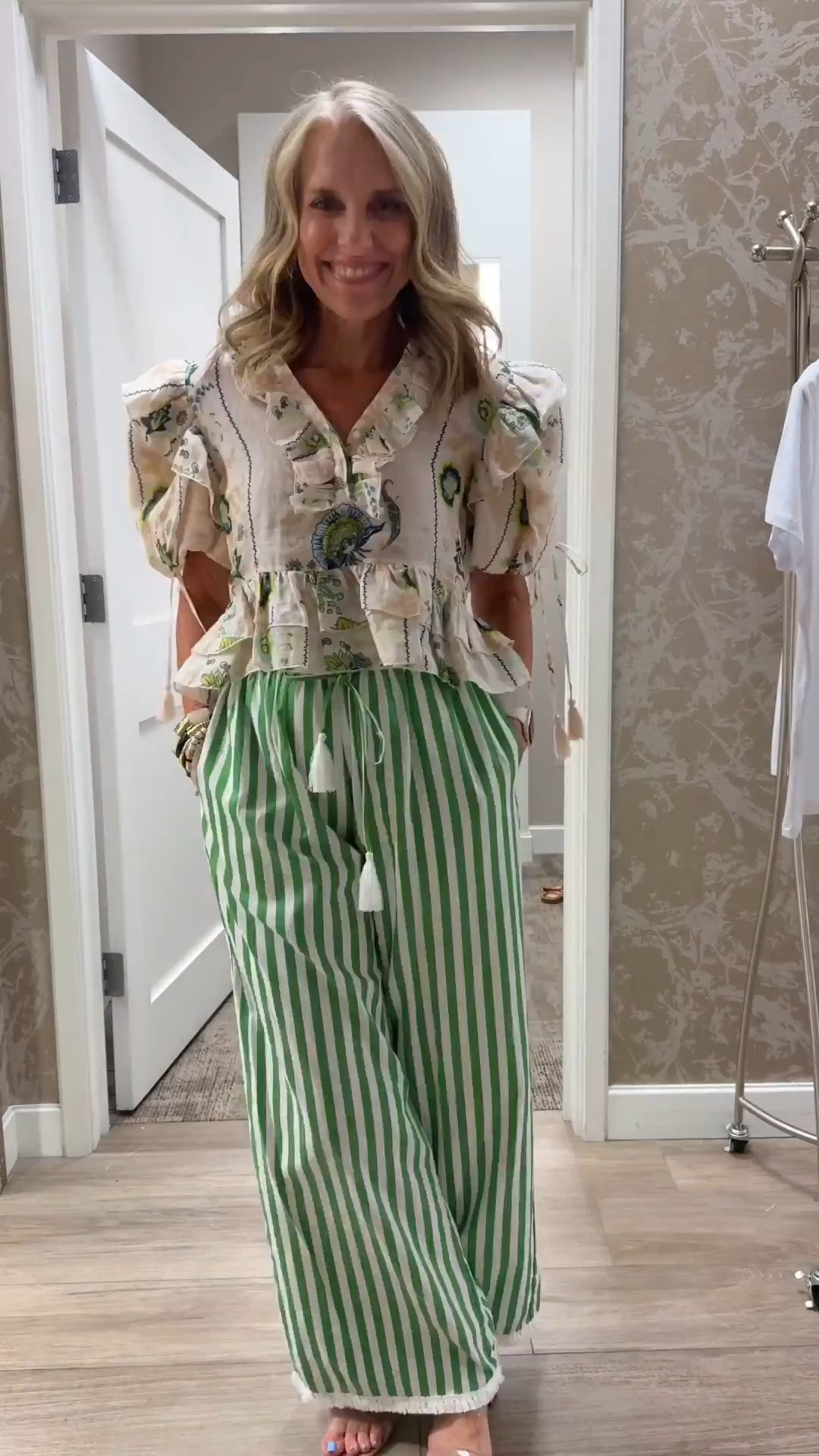 Just another fun trip to @Dillards Inc. 
wearing XS/2 in these beautiful looks. ￼ Perfect for work, for play, for meetings, for special lunches, Showers

#LTKootd #LTKOver40 #LTKWorkwear