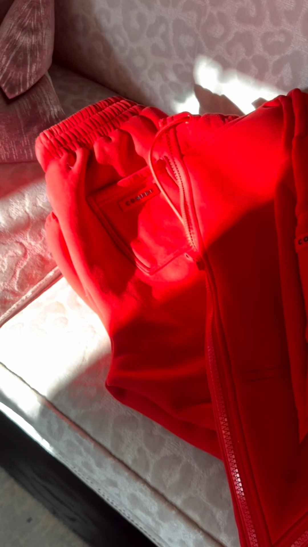 COMFRT is officially my travel uniform ✈️ The Airplane Mode Travel Zip Hoodie + Sweatpants in Crimson are bold, cozy, and ridiculously soft. Warm without overheating, stretchy without losing shape—just effortless comfort that still looks fine. 5’4”, 140lbs, wearing a medium for the perfect fit. Catching flights, but make it fashion. COMFRT never misses.

#LTKTravel #LTKootd