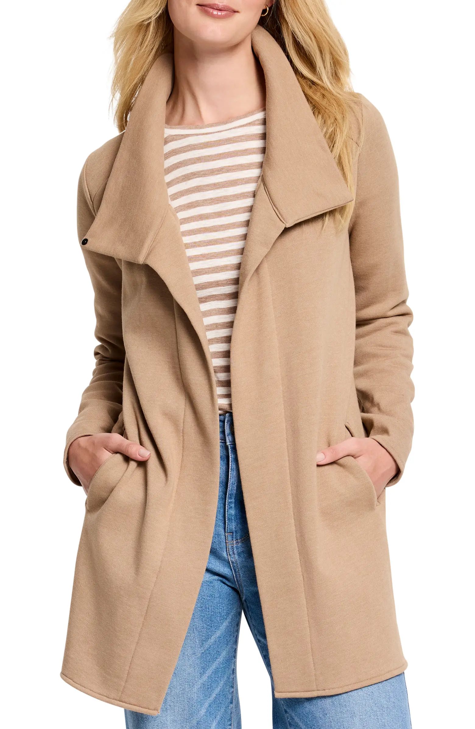 NIC+ZOE Around Town Open Front Knit Jacket | Nordstrom | Nordstrom