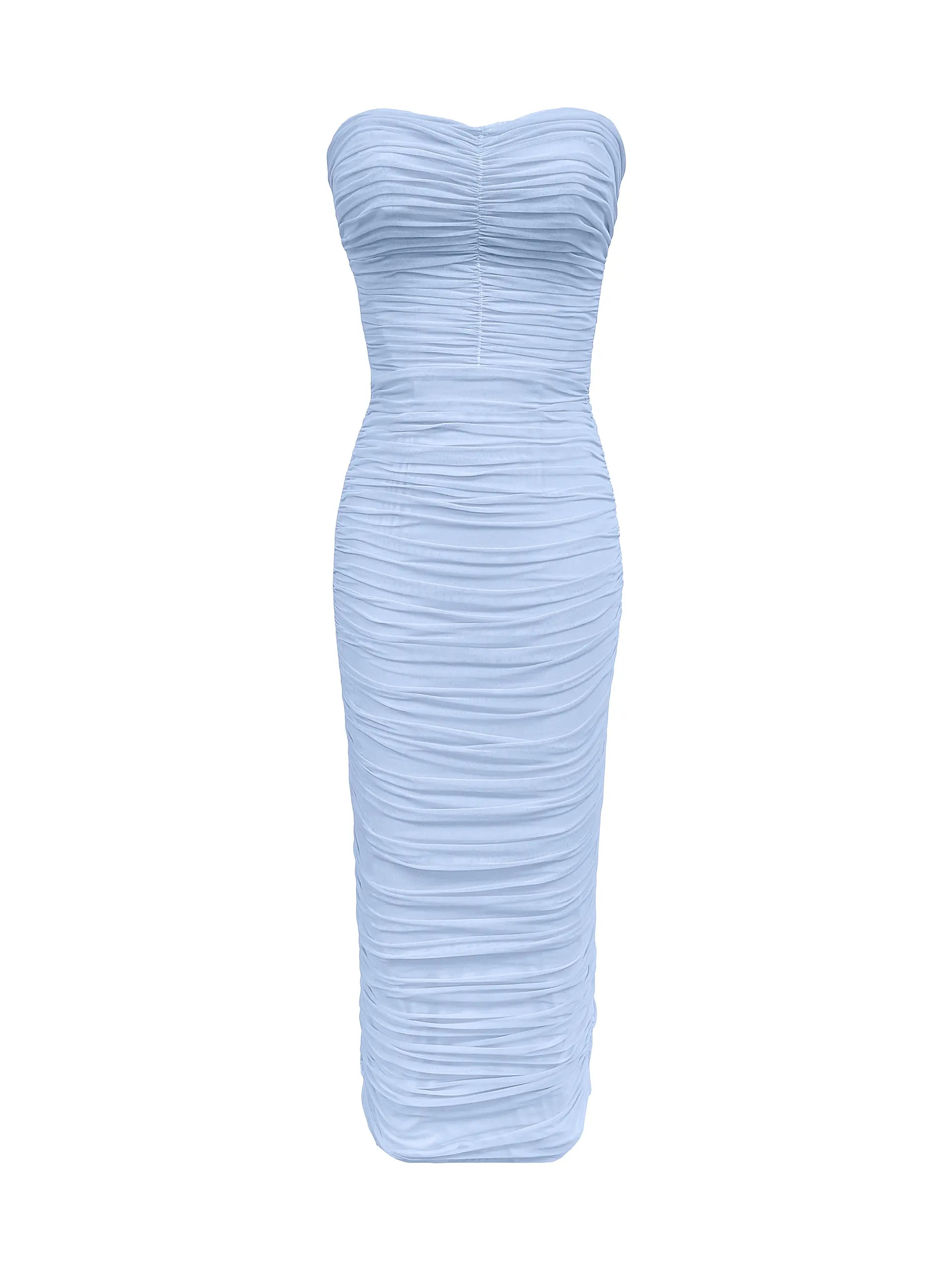 Heather Ruched Midi-Dress | Saks Fifth Avenue