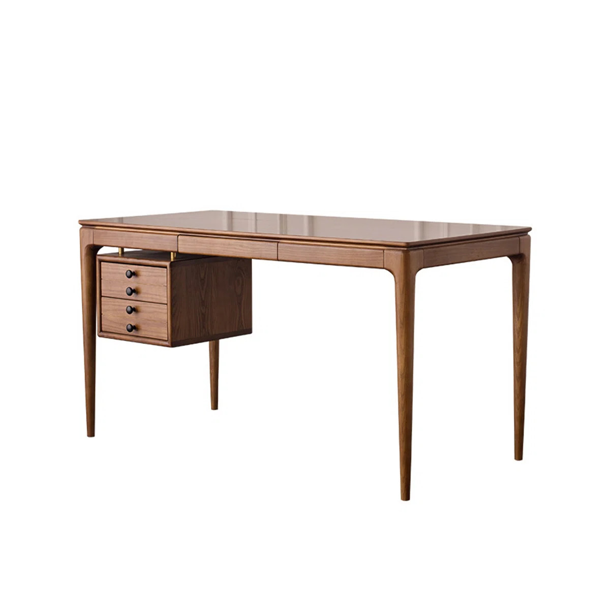 Isla Hopping Simple Walnut Ash Desk | Wayfair | Wayfair North America