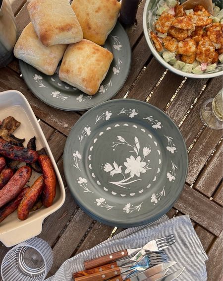 The plates I'll be using all summer long! Perfect for dinner on the patio or a picnic ☀️

#LTKhome #LTKfindsunder50 #LTKfamily