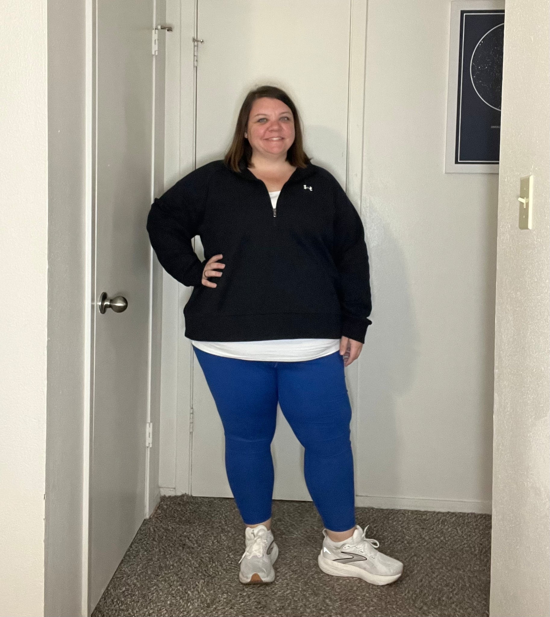 The blue was out of my comfort zone but I am obsessed! 

#LTKActive #LTKootd #LTKPlusSize