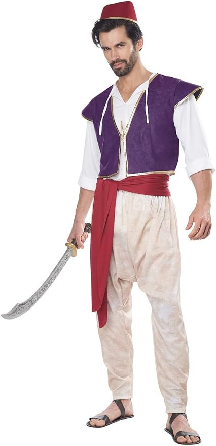 Mens Arabian Folk Hero Costume | Amazon (US)