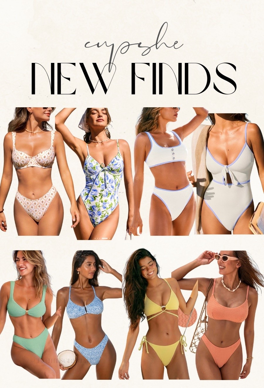 Cupshe new swimsuit finds 🙌🏻🙌🏻

Summer bathing suits, swimsuits 

#LTKSwim #LTKTravel #LTKootd