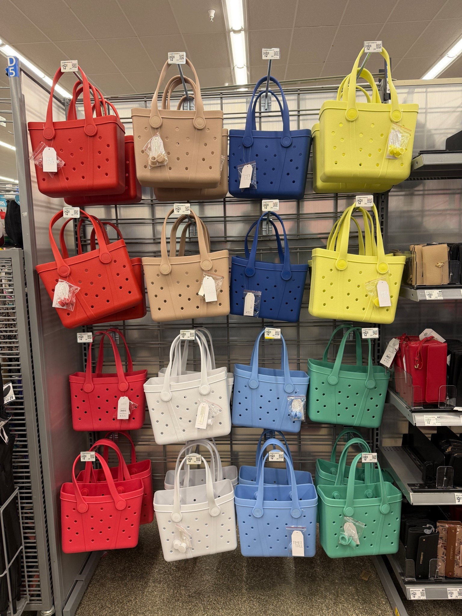 MINI Bogg bag look alikes at Walmart. So good for games, beach, pool etc! 