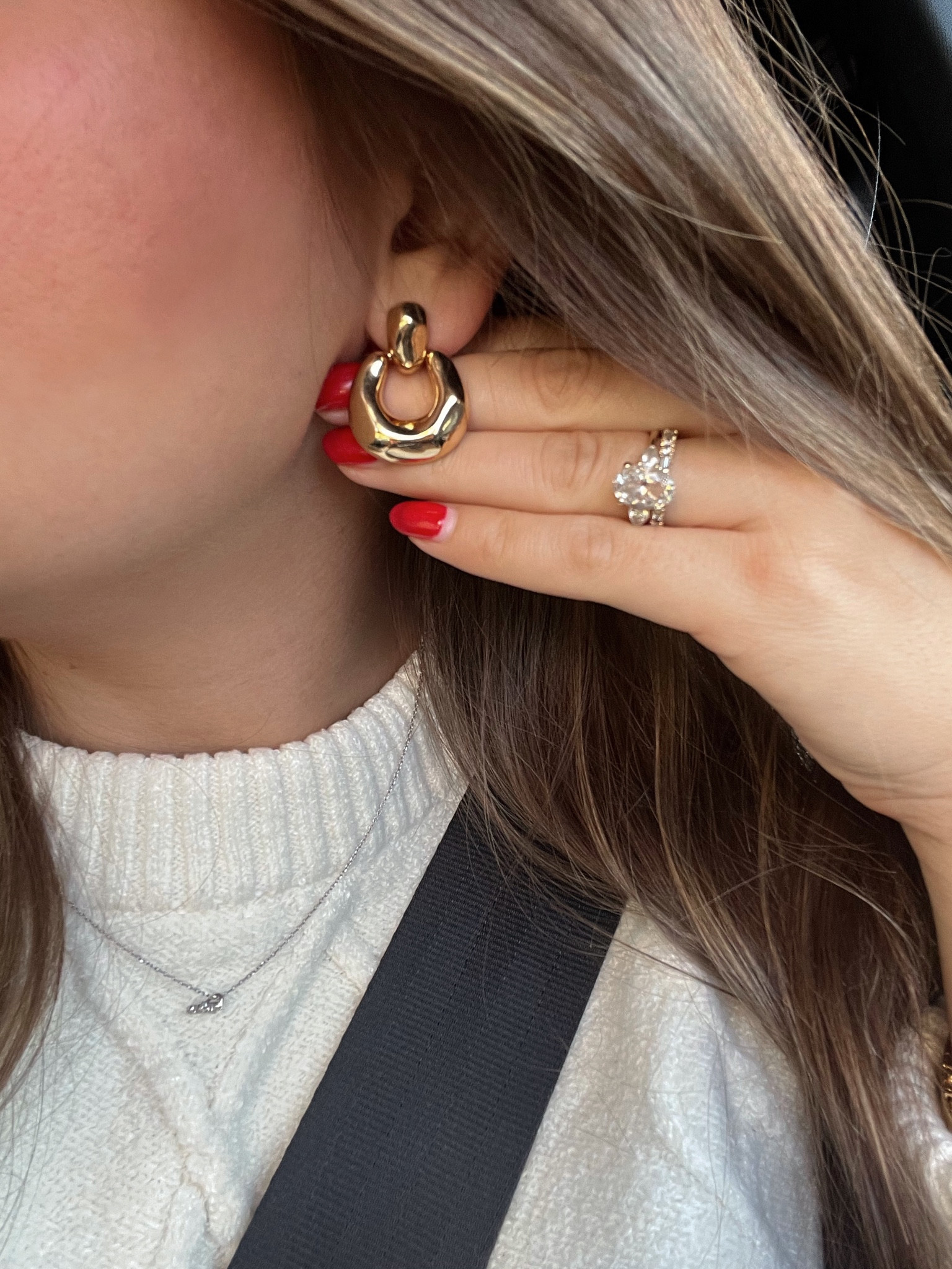 Amazon, Fall Earrings, Gold Earrings, Dangle Hoop, Under 20, Statement Earrings 

#LTKstyletip