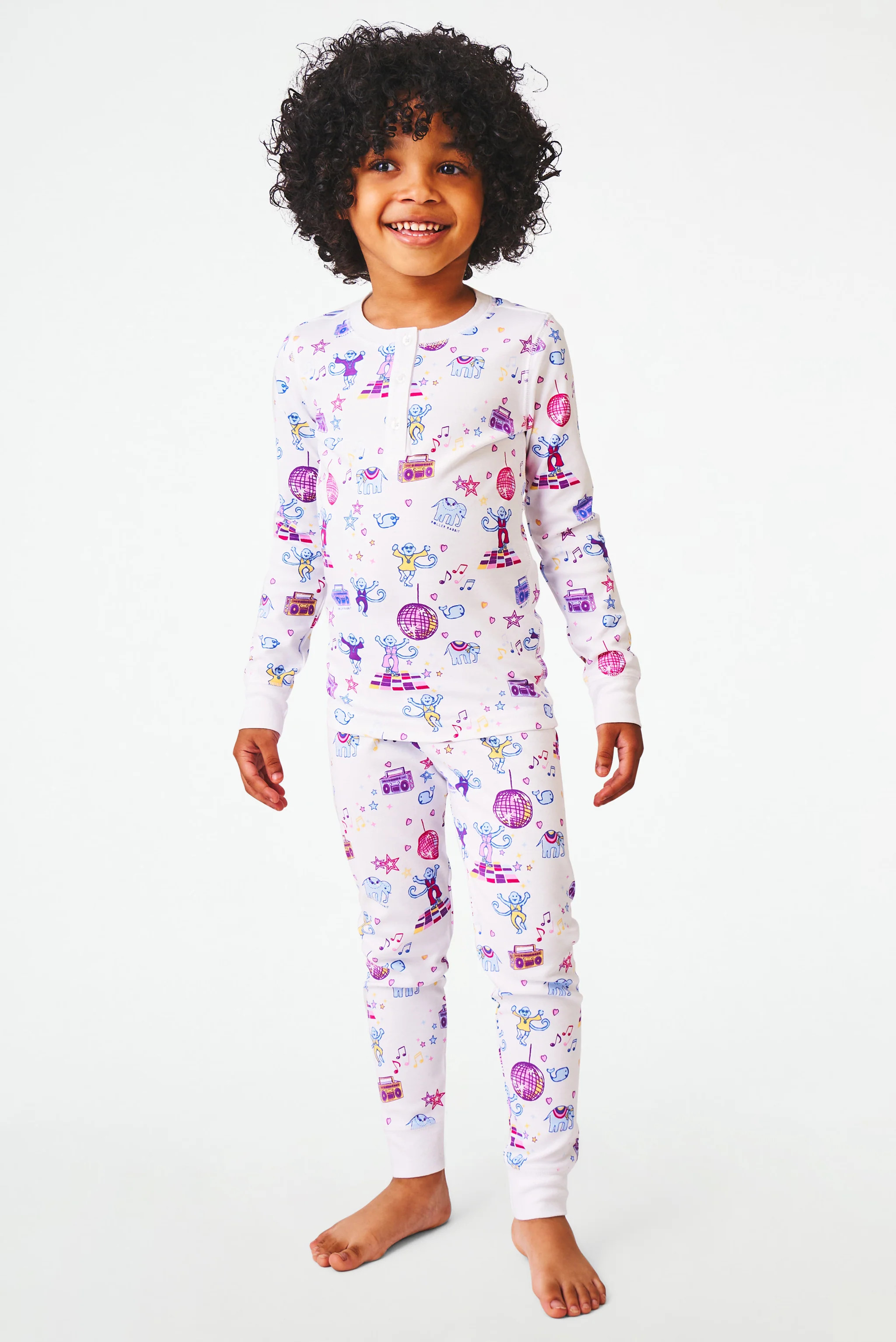 Kids Boogie Monkeyland Pajamas | Roller Rabbit | Roller Rabbit