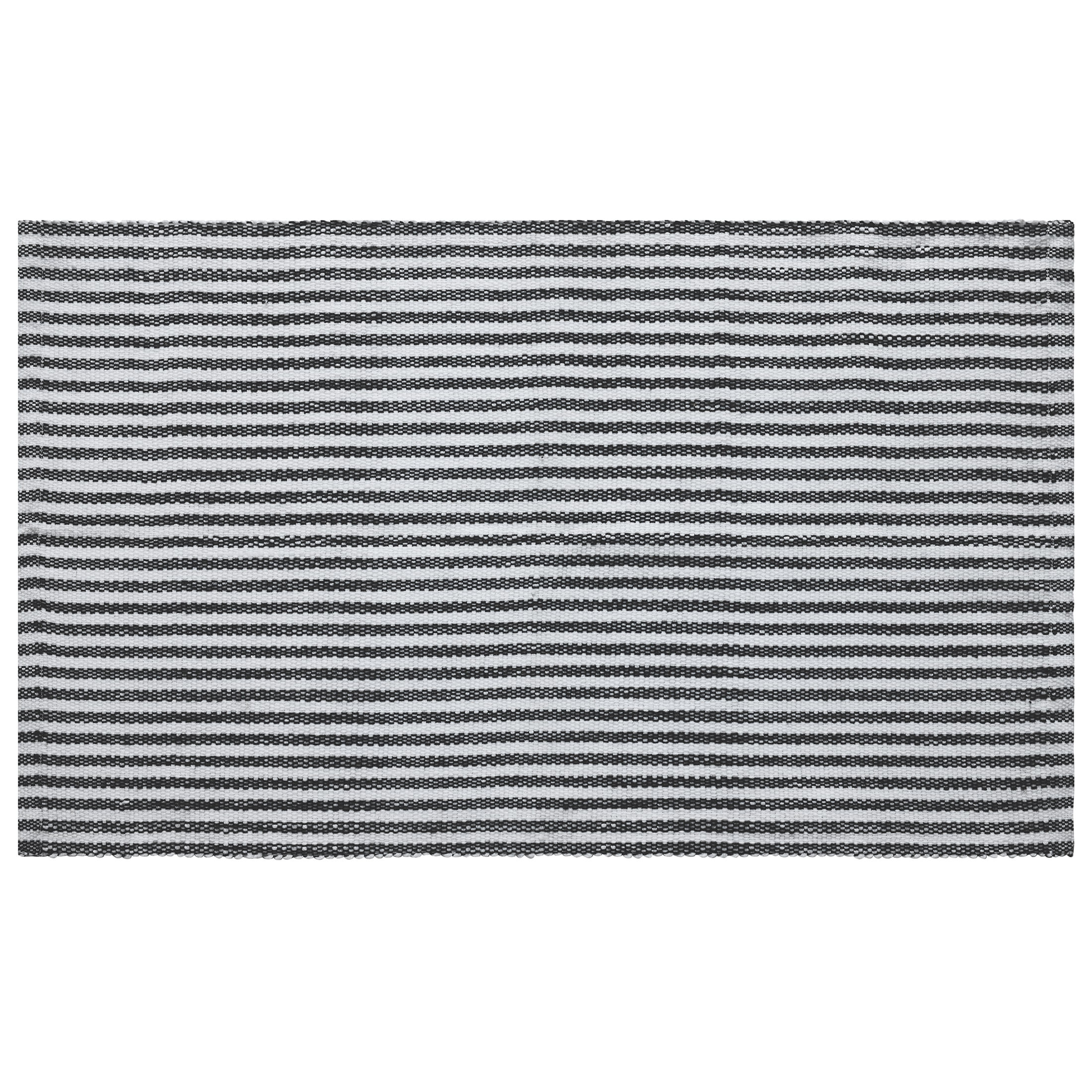 My Texas House Halloween Black Striped Indoor/Outdoor Layering Rug, 24" x 38" | Walmart (US)