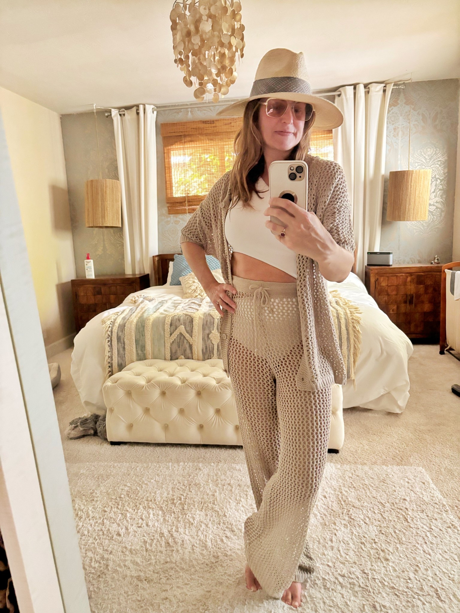 Mother’s Day outfit- gonna sit pool side with the fam and have my dad grill burgers because my mom and I know- a low maintenance day is what moms need!  