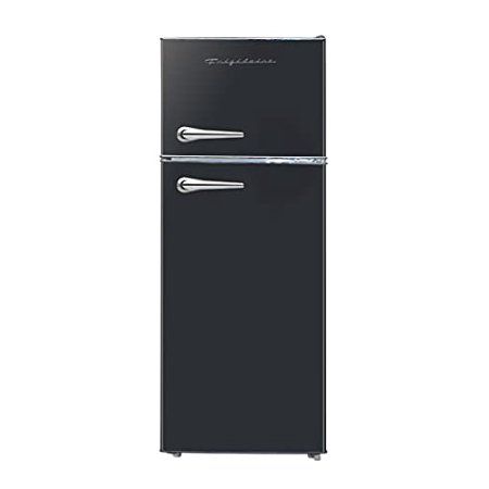 Frigidaire EFR786-BLACK EFR786 Retro Apartment Size Refrigerator with Top Freezer-2 Door Fridge with | Walmart (US)