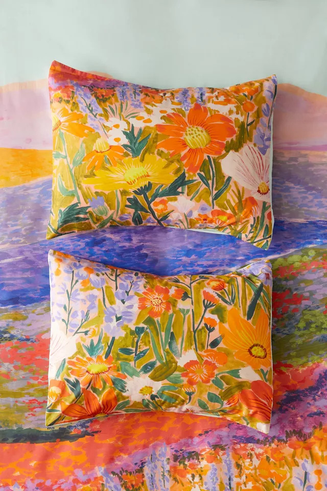 Super Bloom Sham Set | Urban Outfitters (US and RoW)