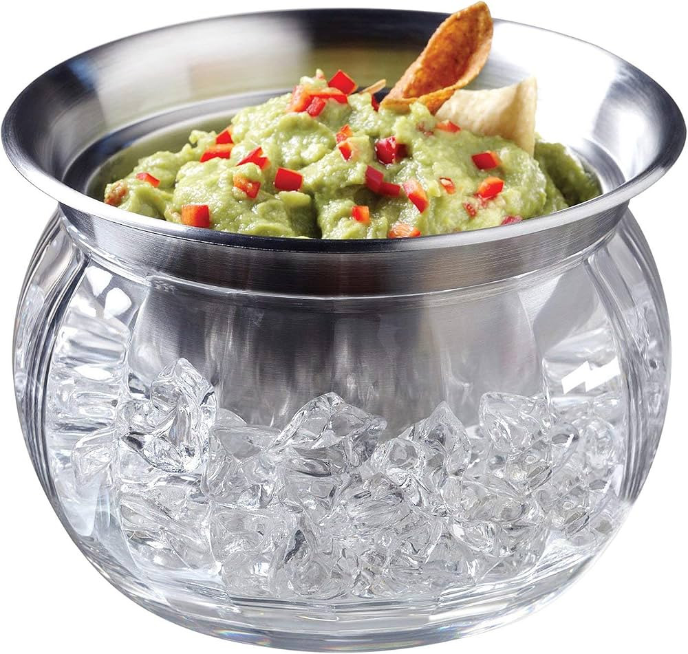 Prodyne Dips On Ice Stainless-Steel Bowl, 16oz | Amazon (US)