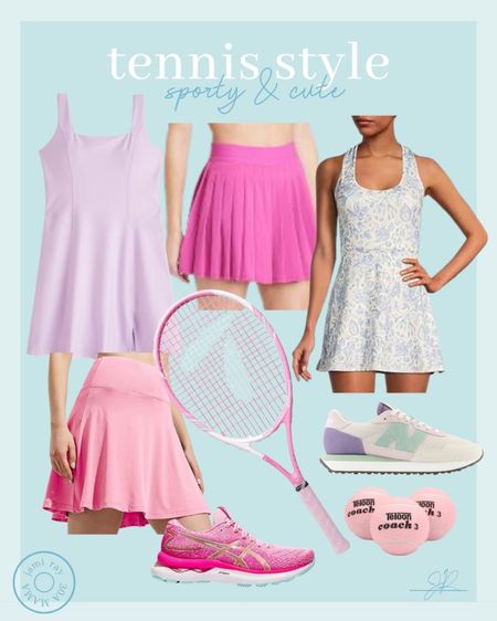 Pink tennis style 

#LTKstyletip #LTKFind #LTKfit