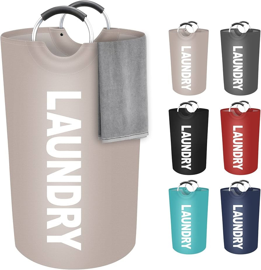 StorageRight 90L Large Laundry Basket, Laundry Hamper, Dirty Clothes Hamper for Laundry, Collapsi... | Amazon (US)