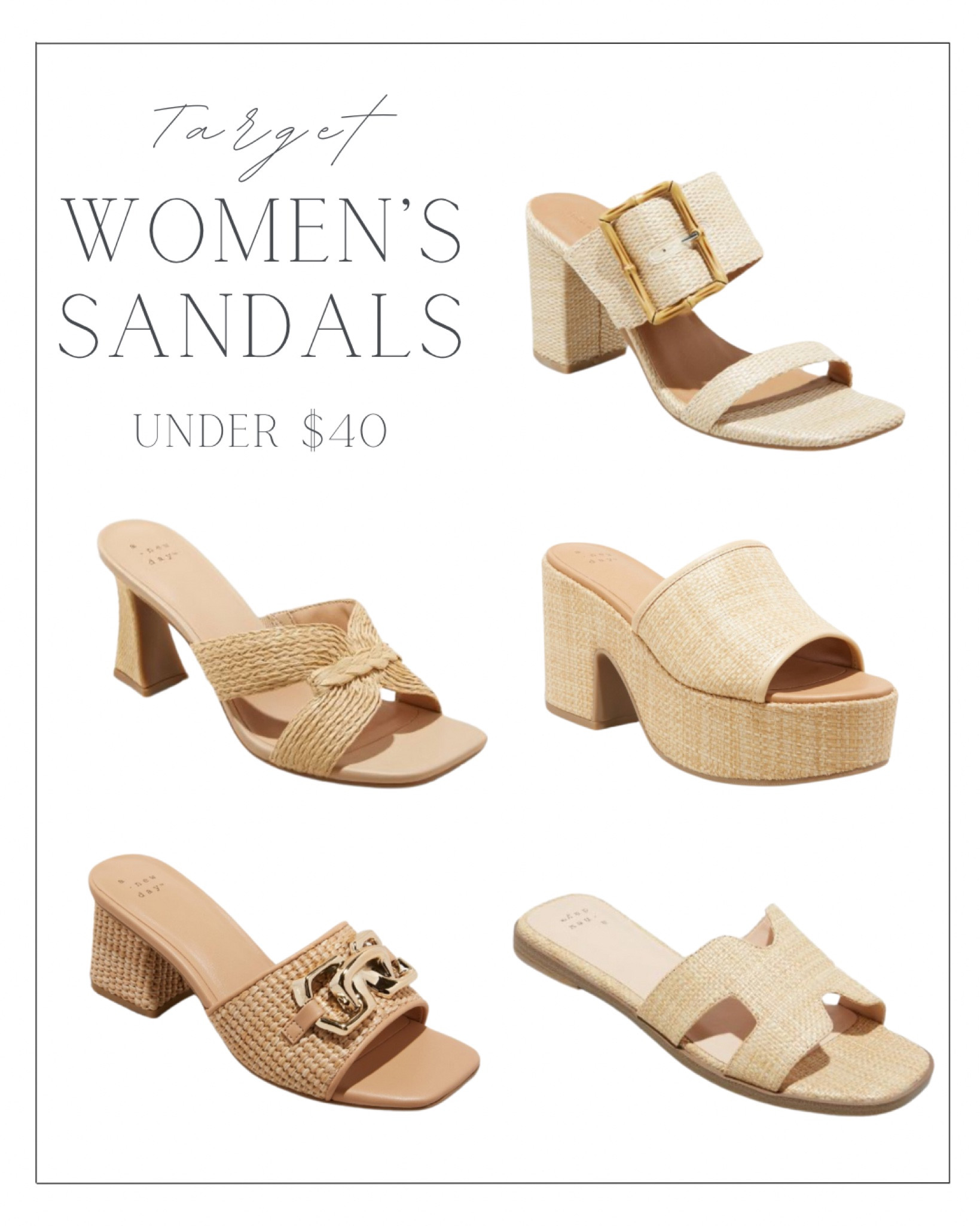 Women’s sandals under $40!

#LTKshoecrush #LTKSeasonal #LTKfindsunder50