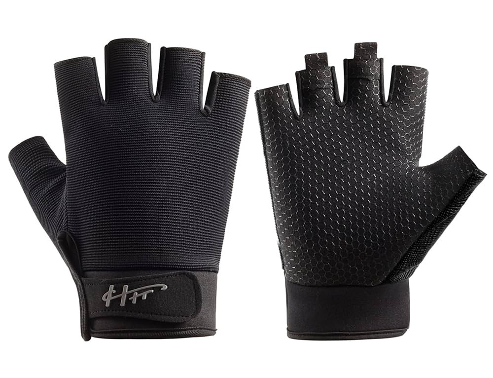 Fingerless Gloves - Multipurpose Water & Sports Gloves for Fishing, Sailing, Rowing, Kayaking & M... | Amazon (US)