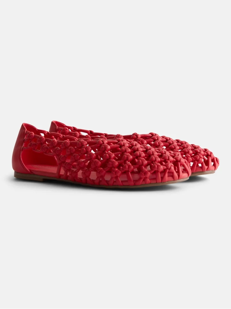 Scoop Women's Crochet Knot Ballet Flats | Walmart (US)