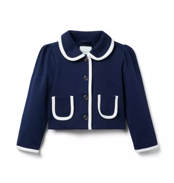 The Collared Ponte Jacket | Janie and Jack