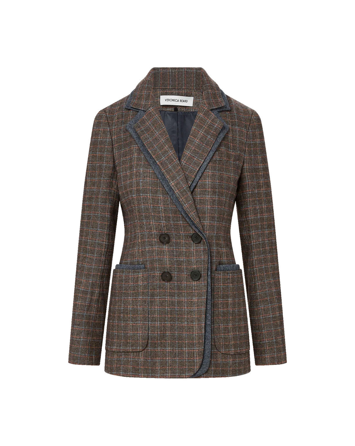 Hedi Plaid Dickey Jacket | Veronica Beard