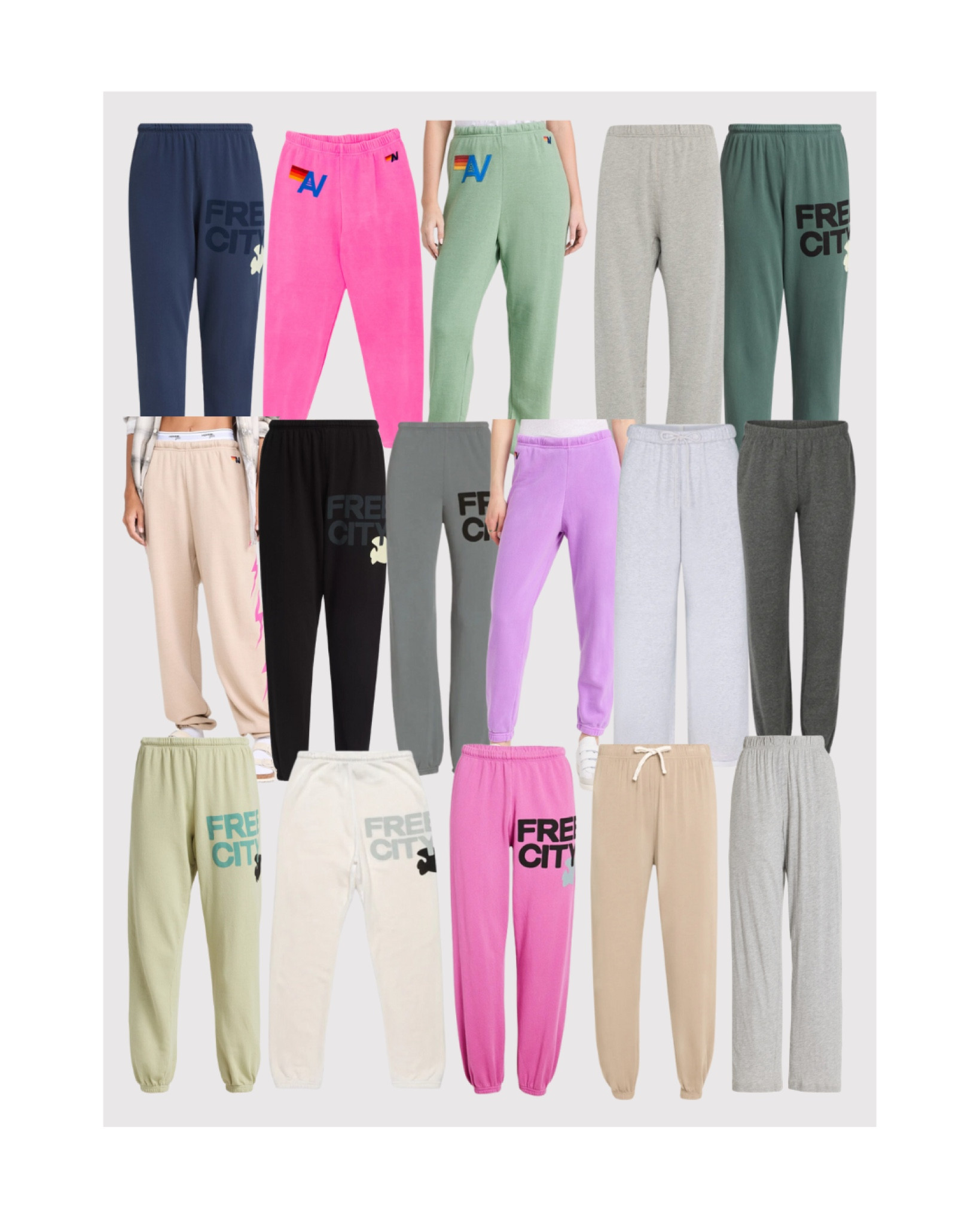 Sweatpant favorites 