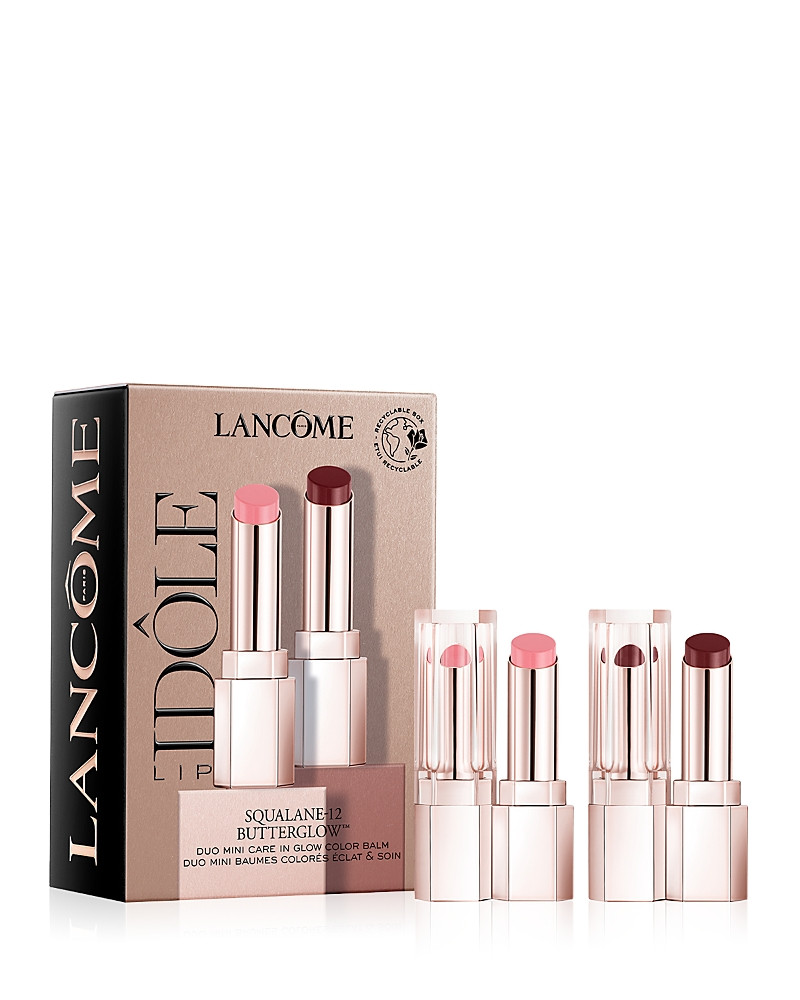 Lancome Lip Idole Butterglow Mini Lip Balm 2-Piece Gift Set | Bloomingdale's (US)
