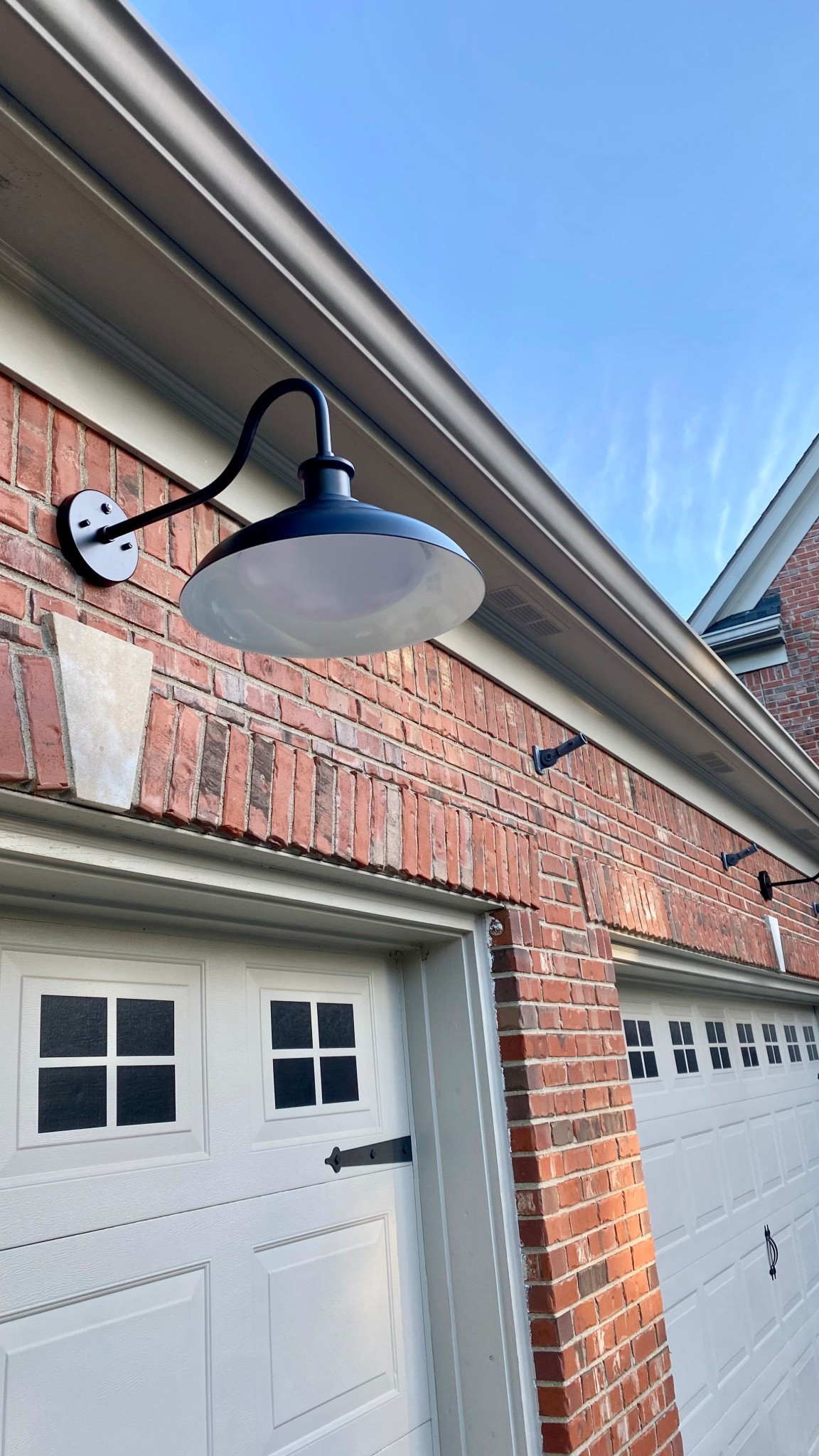New outdoor lights to match the new roof #diylights #tamiinbetween 

#LTKHome