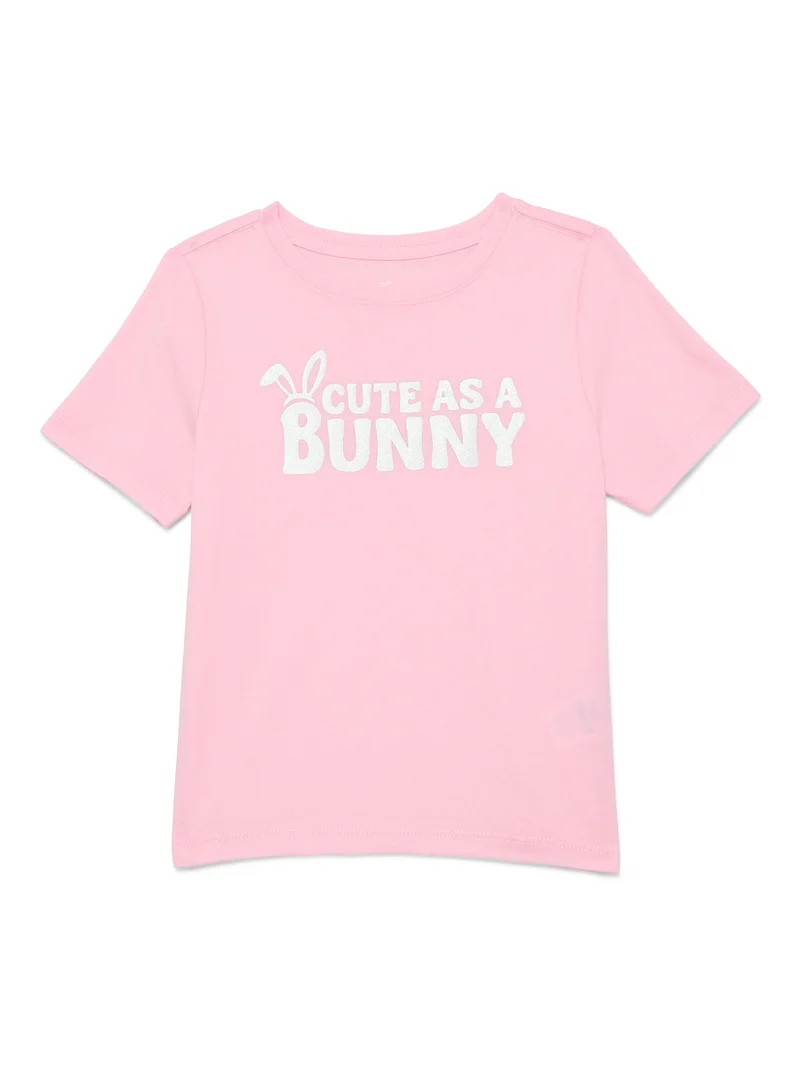 Easter Toddler Girls Graphic Tee from Way To Celebrate, Sizes 12M-5T | Walmart (US)