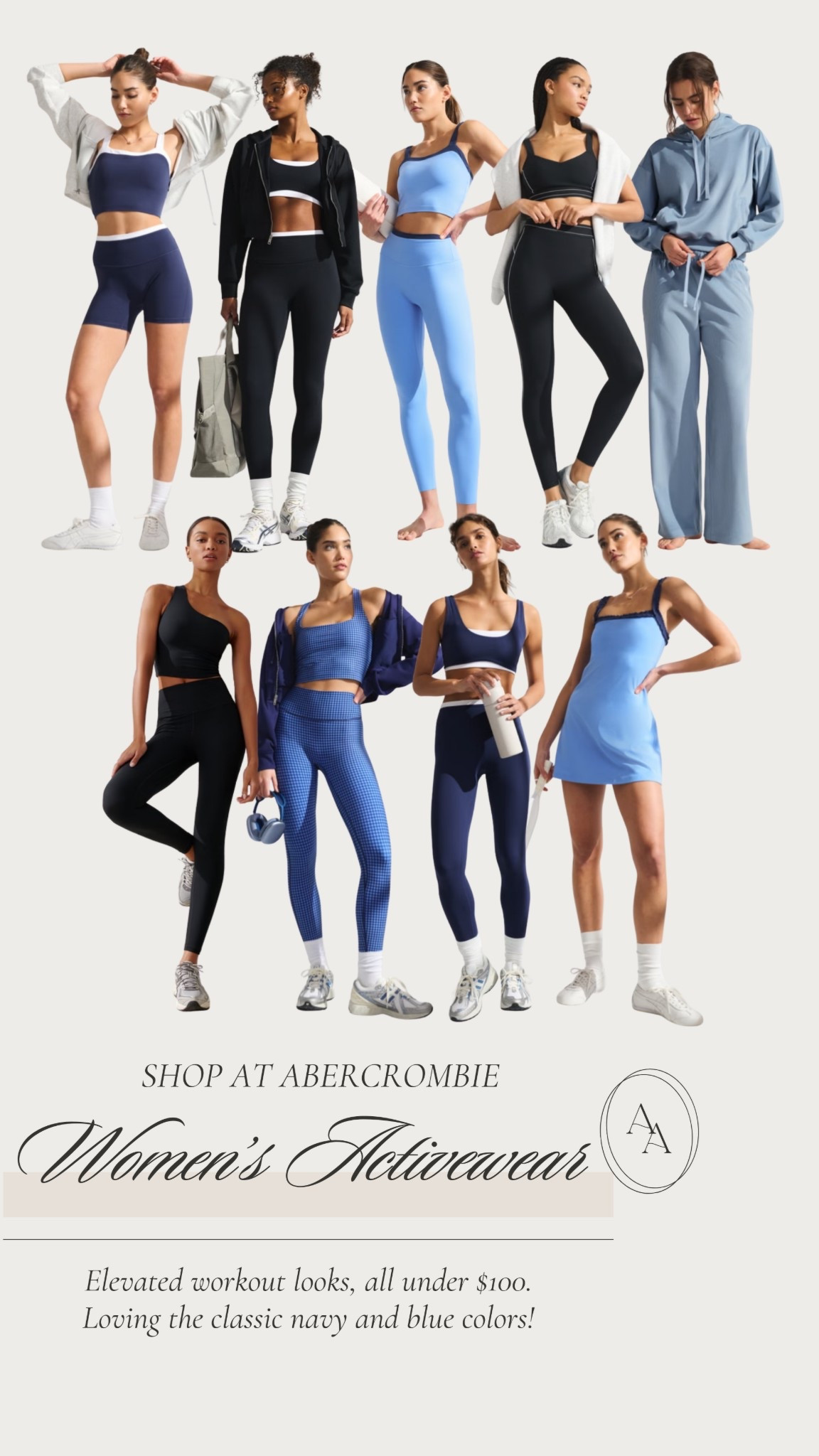 New activewear to take on any fitness or wellness goals you may have this year— or if you just need another excuse to buy a cute workout set 🤪 Abercrombie has so many cute styles under $100! Cute for the gym, yoga, Pilates, lifestyle wear, etc! 

#LTKfitnessgoals #LTKActive #LTKmomlife