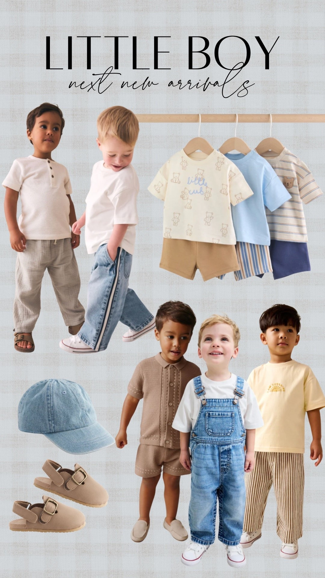 Little boy spring new arrivals from Next! Use my code SHELBI10 for 10% off 

#LTKKids #LTKSeasonal