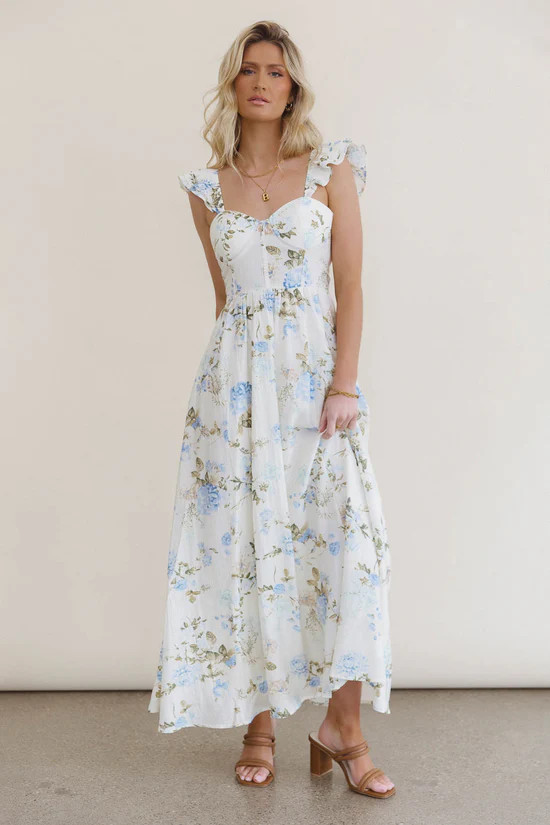 Celeste Floral Maxi Dress | Böhme US