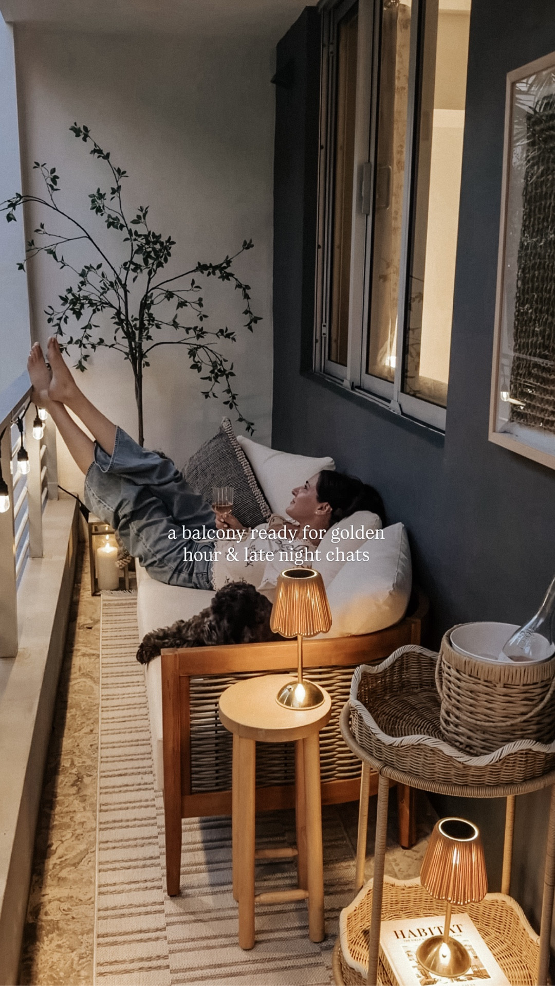 #ad I was overcomplicating my narrow balcony trying to make it do everything… like I had a full backyard 😅 @wayfair #wayfair #wayfairpartner

All it actually needed was a comfortable place to sit and somewhere to put a drink.

I cut back on the clutter, went with a deeper sofa (even if it means less walkway), and now it’s a space I actually am excited to use. 

I found everything on Wayfair – they have so many good options for small outdoor spaces! 

#wishyouwerehere #outdoor

#LTKSeasonal #LTKHome