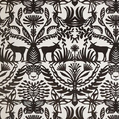 Eulalia Peel &#38; Stick Wallpaper White/Black - Opalhouse&#8482; | Target