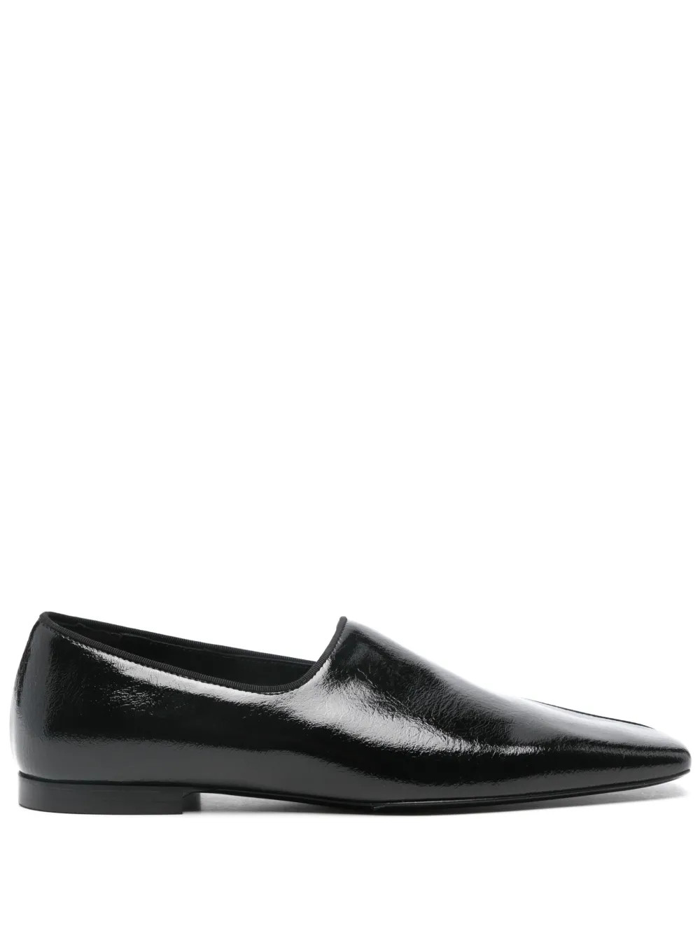 TOTEME The Piped Loafers | Black | FARFETCH AU | Farfetch Global