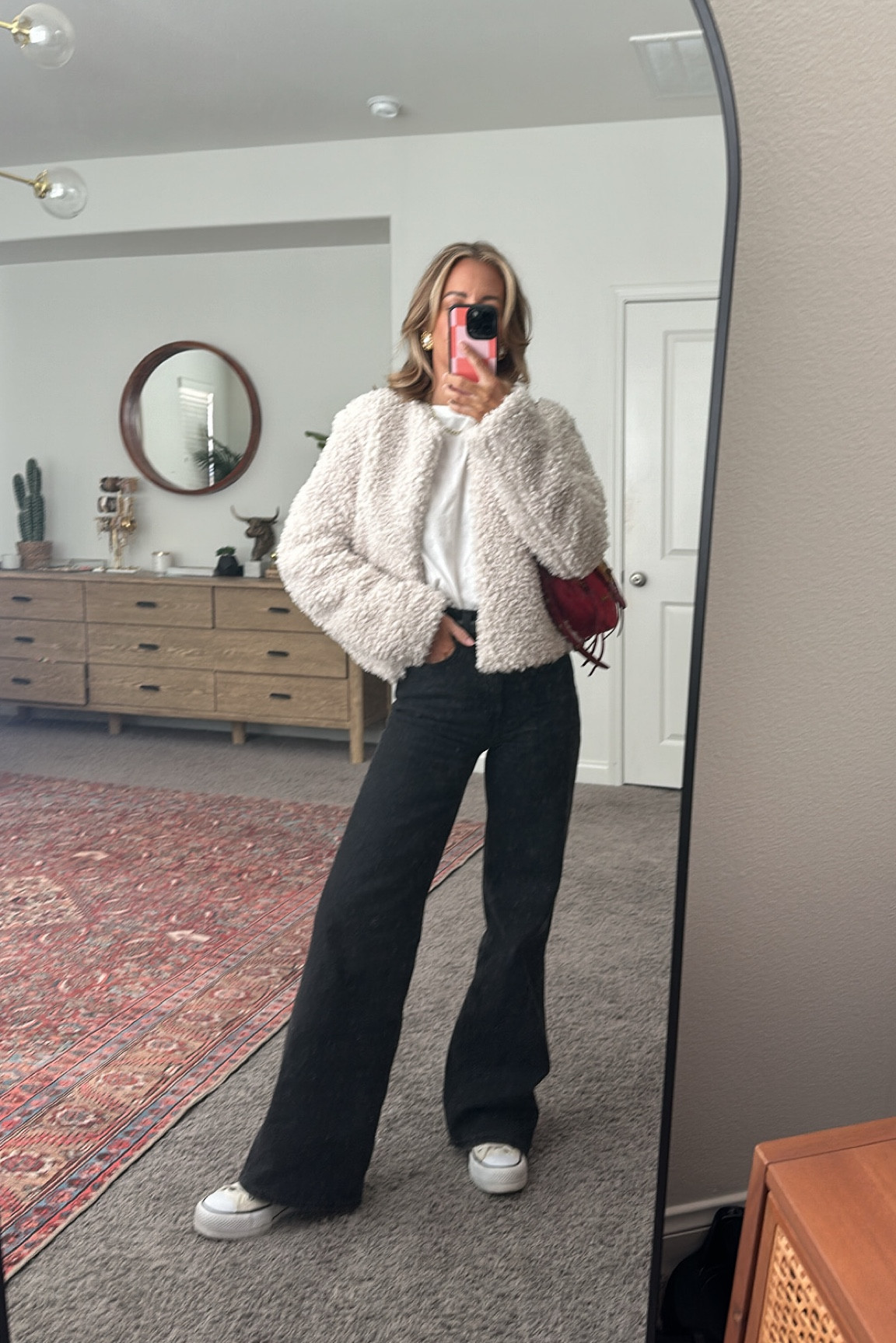 Todays outfit
T shirt size xs
Jacket size xs
Denim size 0
Amazon accessories 


#LTKstyletip #LTKfindsunder50 #LTKover40