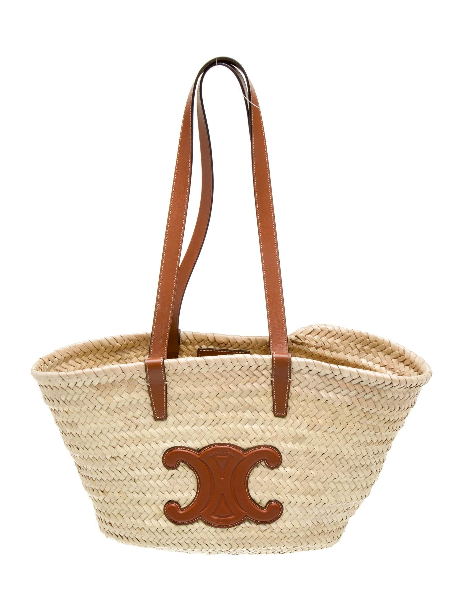 Raffia Classic Panier Medium | The RealReal