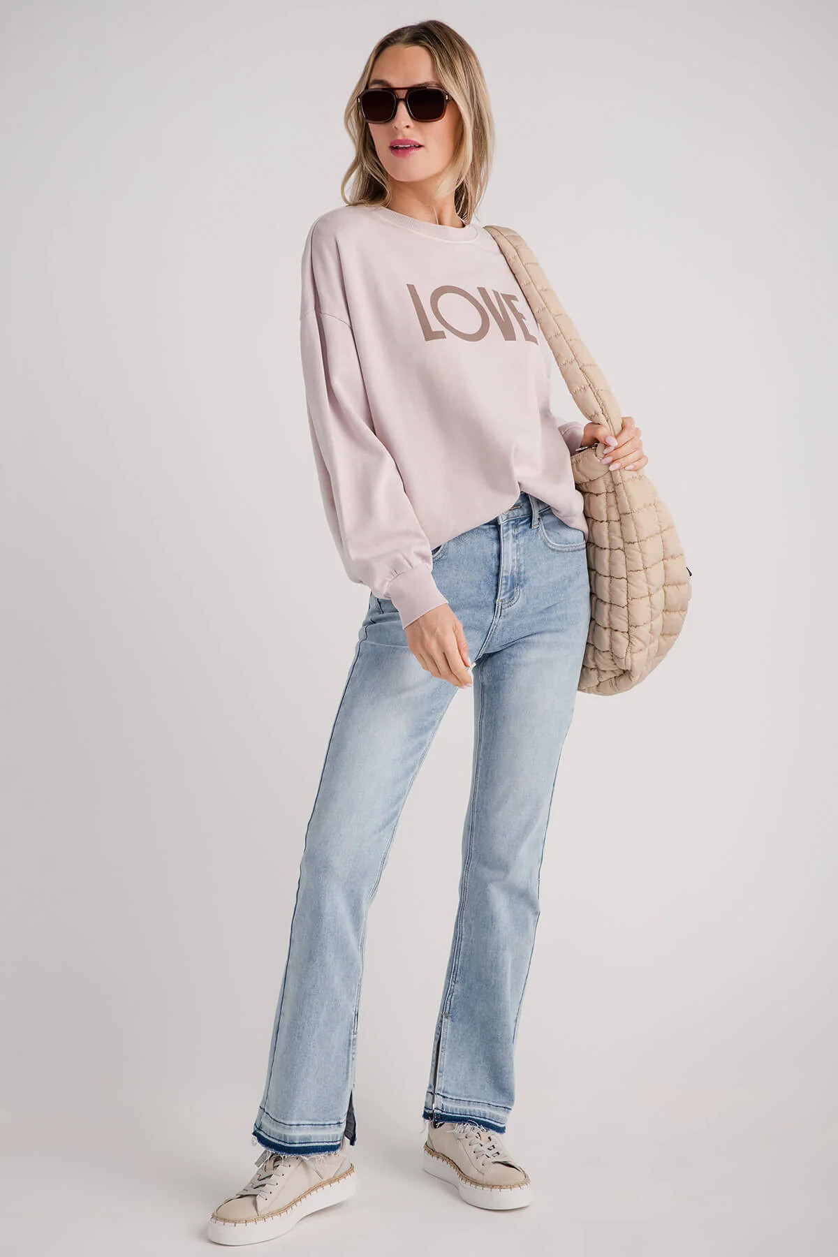 Risen Holly High Rise Straightleg Exposed Hem Jeans | Social Threads