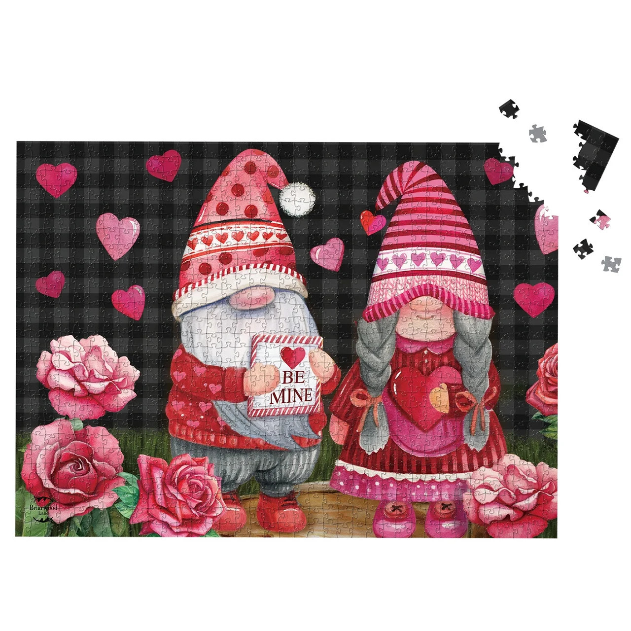 Briarwood Lane Valentine's Gnomes 1000 Piece Jigsaw Puzzle | Walmart (US)