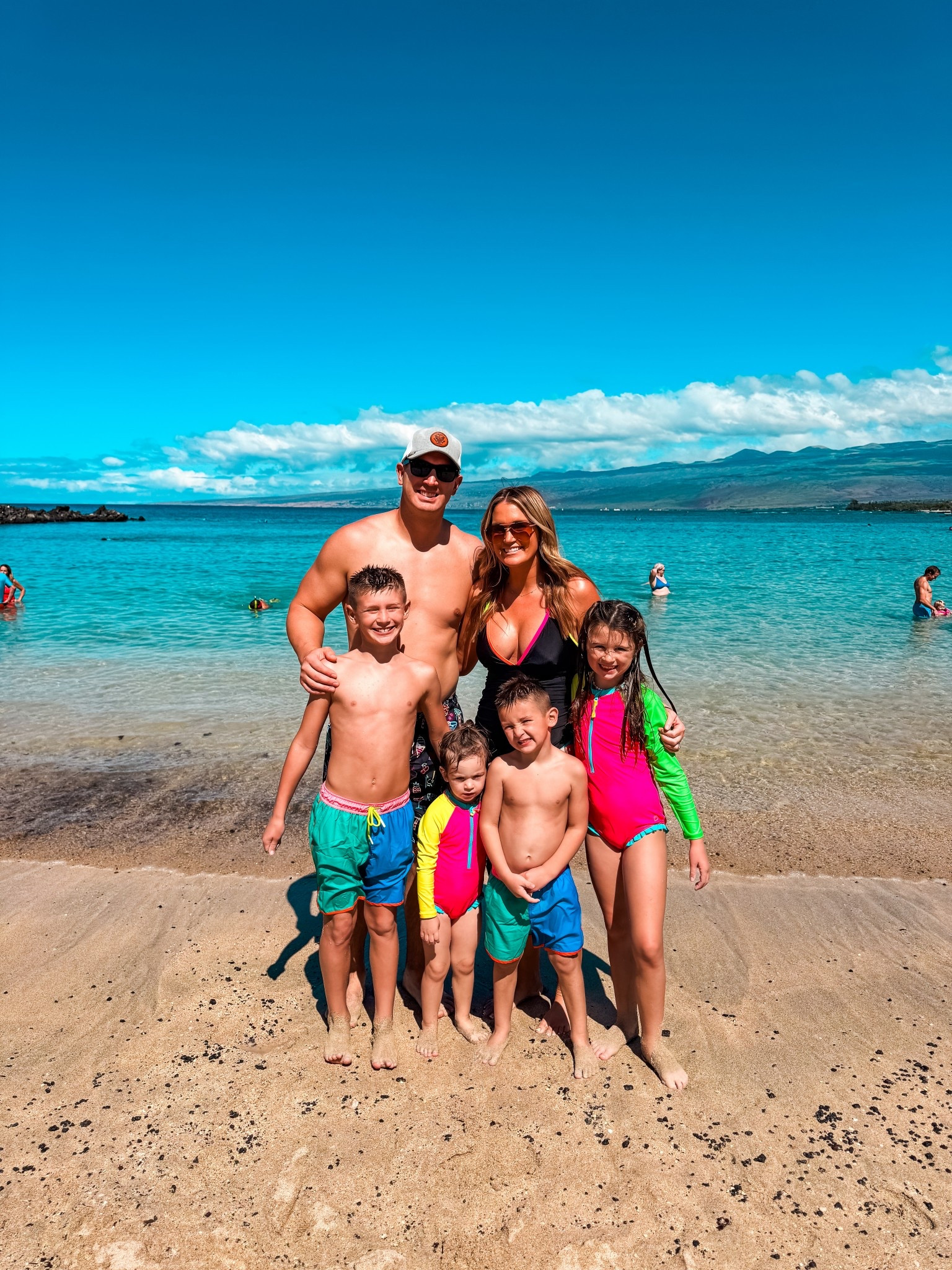 Neon family suits! 

#LTKMidsize #LTKmomlife #LTKTravel